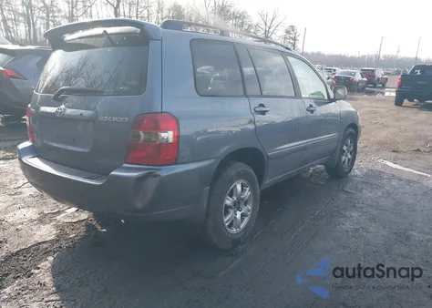 2004 Toyota Highlander V6 from USA, damaged, VIN JTEDP21A140011803
